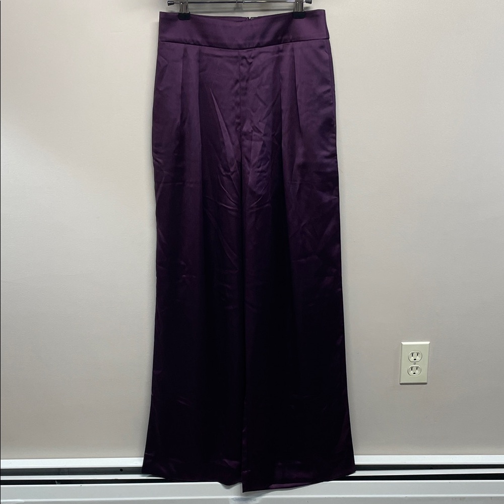 Banana Republic Purple Wide Leg Pants